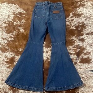 Wrangler Women's Wide Leg Blue Jeans